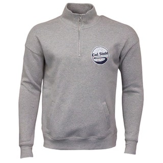 MV SPORT Dakota Quarter Zip Pullover - Grey Heather